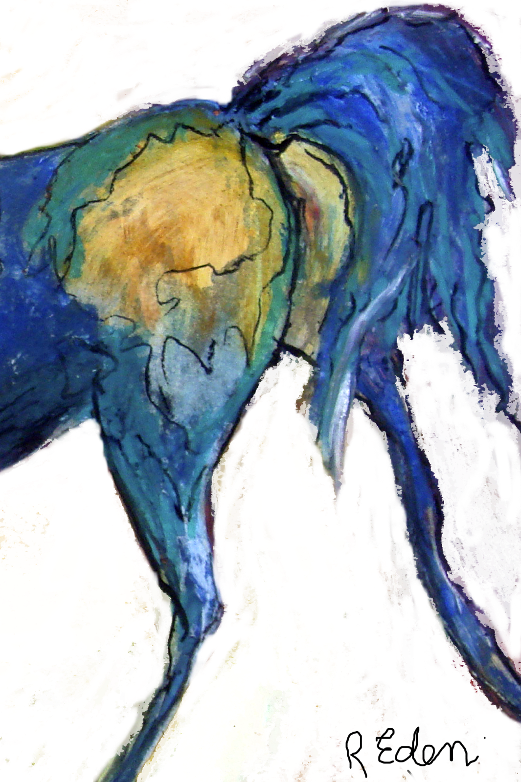 The Late Wayne Dyer Always Said If You Work 'with Spirit' - Painting (1065x1600), Png Download