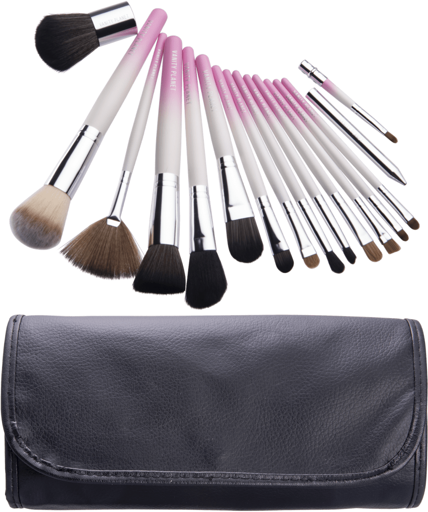 Vanity Planet Palette Professional Makeup Brush Collection (1104x1104), Png Download
