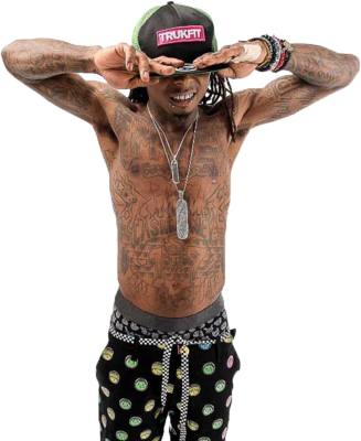 "trukfit T-shirt,blunt Dipped In Surp" Check Out The - Trukfit Logo Lil Wayne (327x400), Png Download