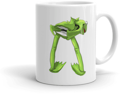 It's Not Easy Being Green Mug - Coffee Cup (480x480), Png Download