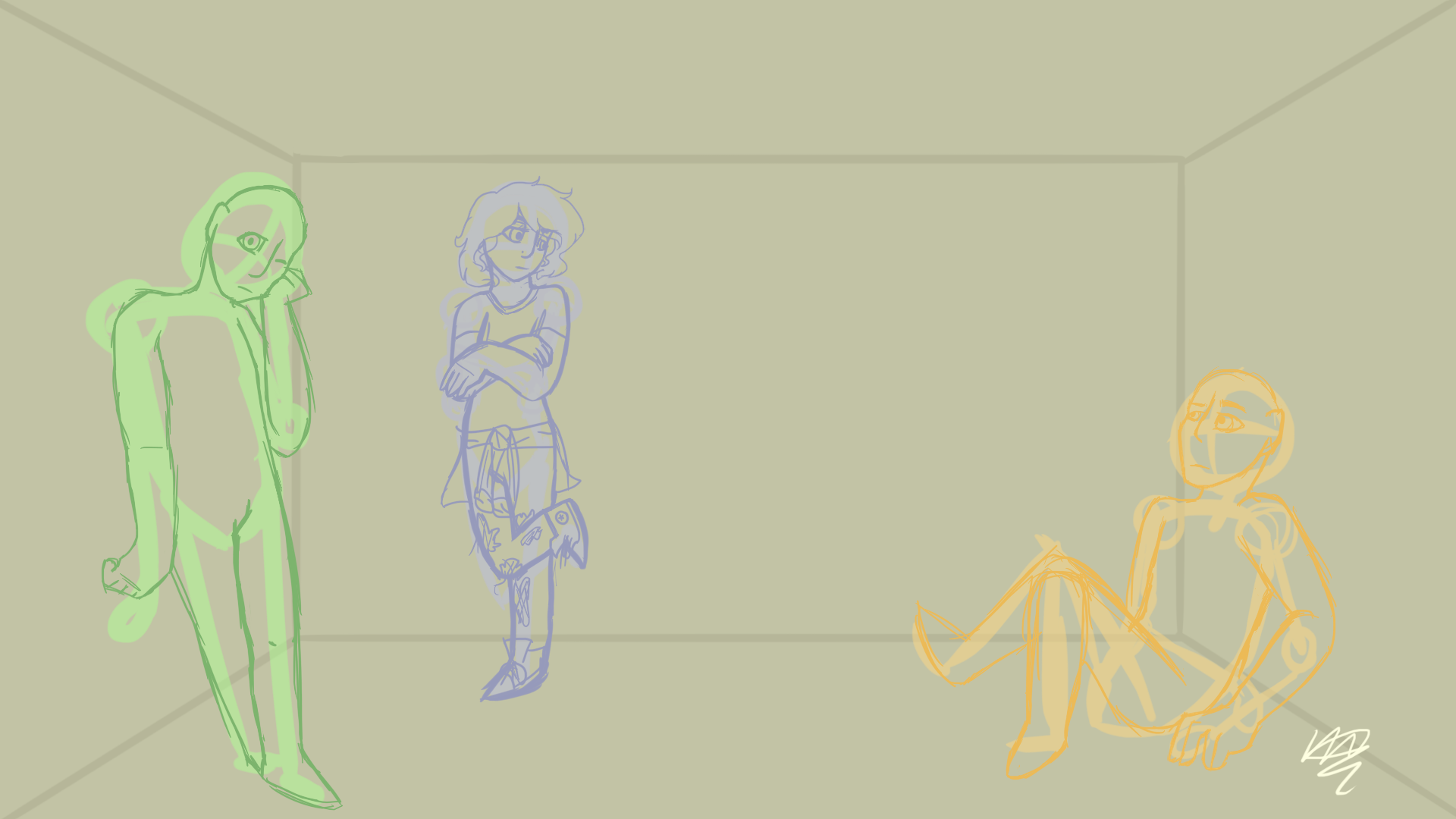 Prison Mates - Copy - Illustration (1920x1080), Png Download