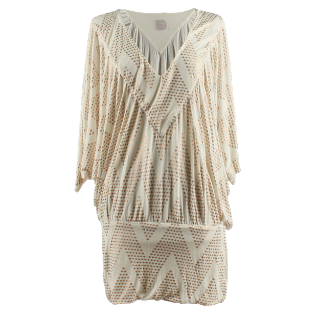 Sass & Bide Polka Dot Gold Dress - Cardigan (620x620), Png Download