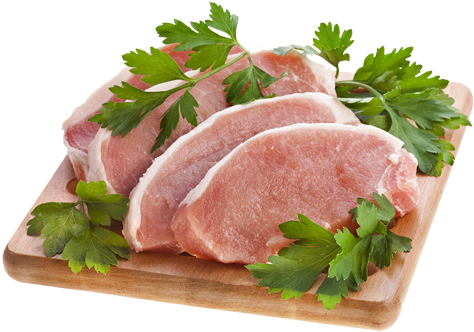 Pork Meat Png - Pork Png (500x400), Png Download