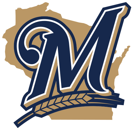 Milwaukee Brewers Wisconsin Logo (500x500), Png Download