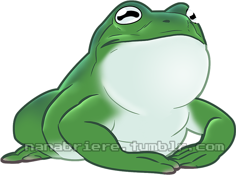 I Made Fanart Of Gumby From @stickyfrogs - Pine Barrens Treefrog (500x380), Png Download