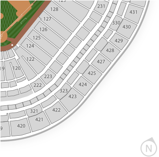 Minute Maid Seating Chart With Seat Numbers (350x350), Png Download