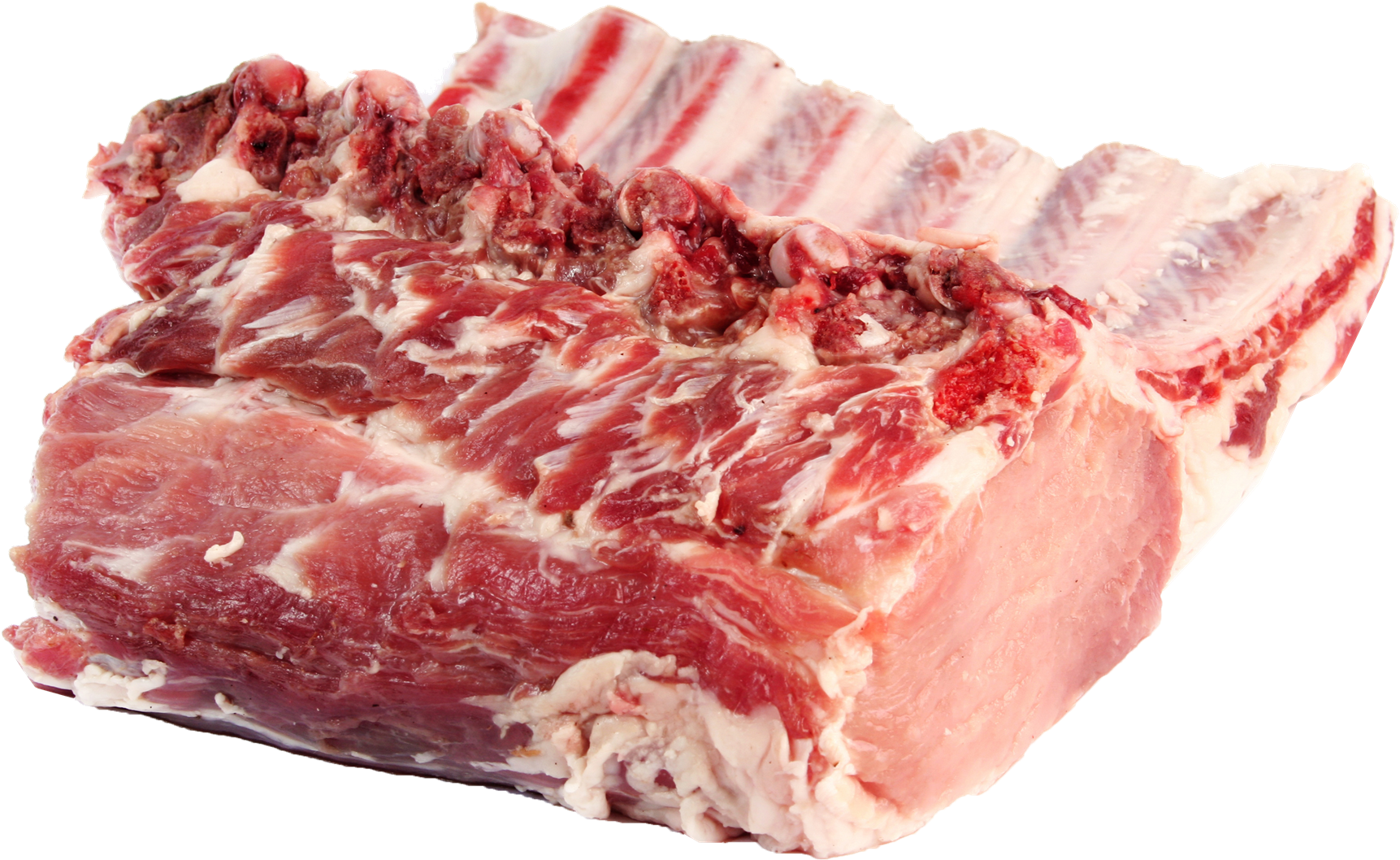 Raw Pork Ribs Png Royalty-free Image - Pork Ribs (1800x1200), Png Download