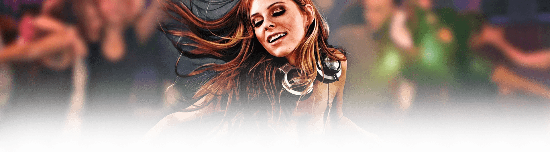 Hot Sexy Bikini Girl Dj Music 32x24 Print Poster (1920x531), Png Download