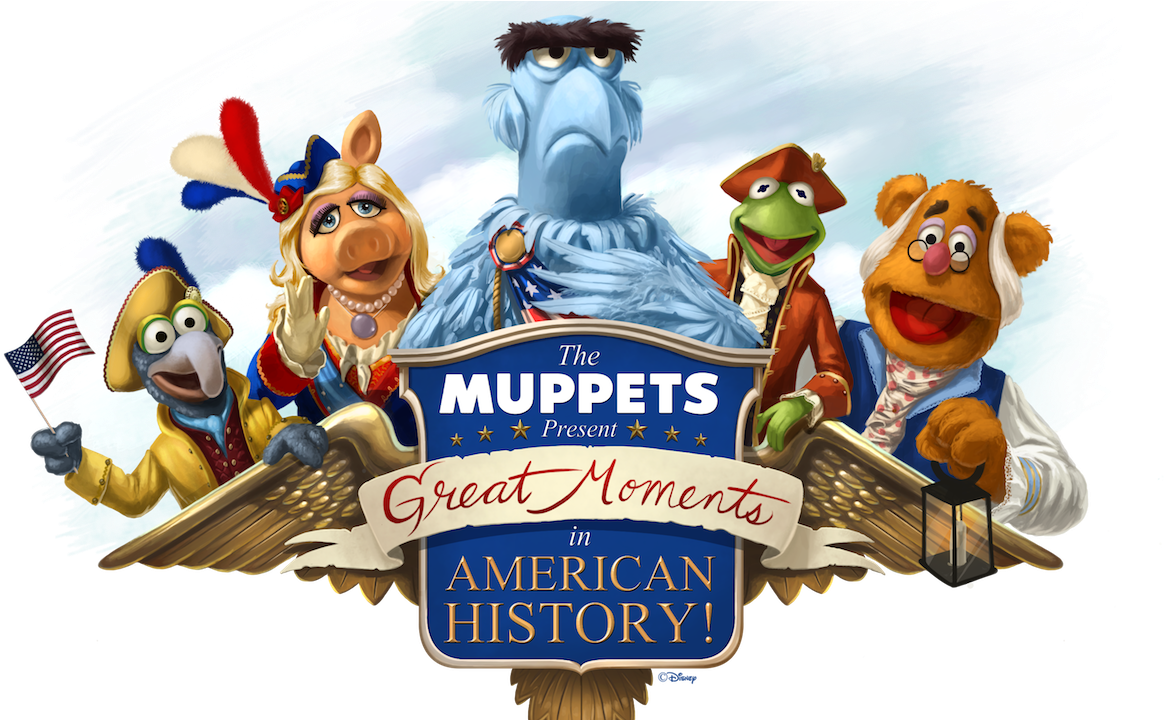 Great News For All You Muppets Fans Out There Kermit - Muppets Present Great Moments In American History (1280x719), Png Download