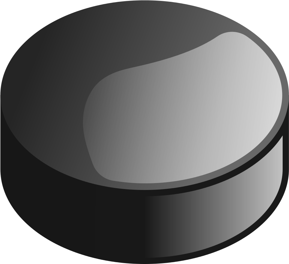 Ice Hockey Puck - Rondelle Hockey Png (1024x1024), Png Download