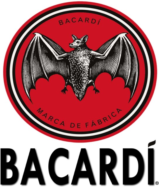 Bacardi Logo (556x640), Png Download