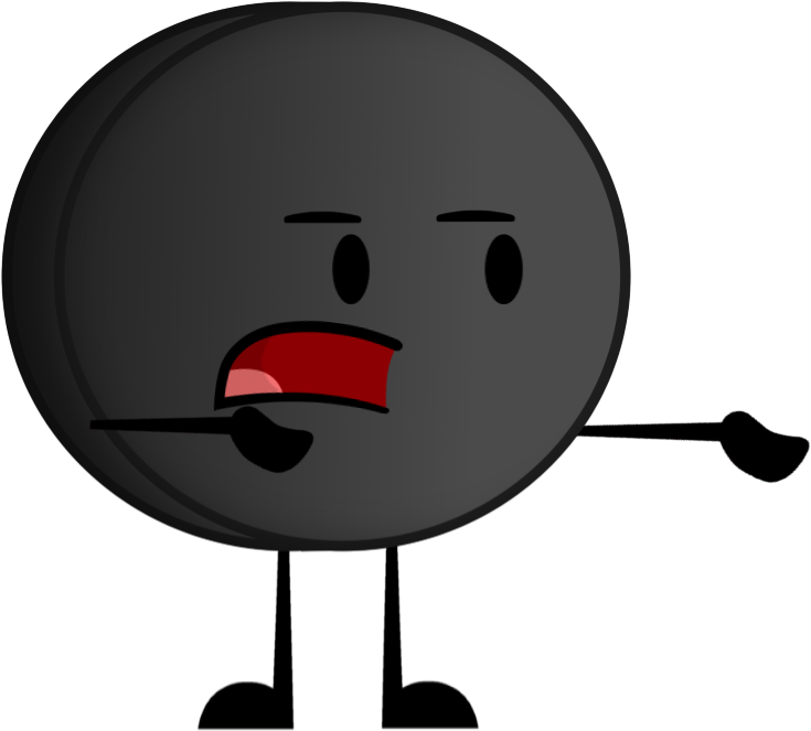 Hockey Puck - Object Multiverse Reboot Pose (753x668), Png Download