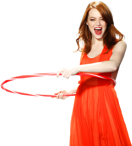 Emma Stone Png Transparent Image - Emma Stone Png (500x526), Png Download