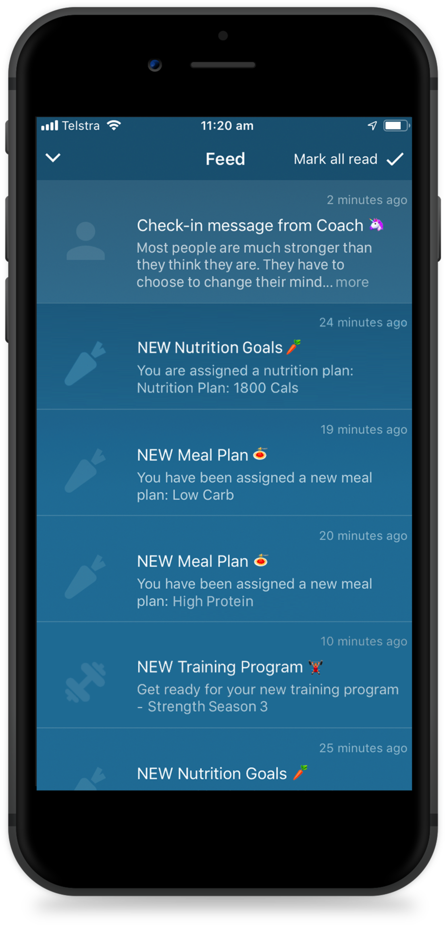 Iphone8 Home 1up Reminder Feed - Apple Iphone 8 (1000x1979), Png Download