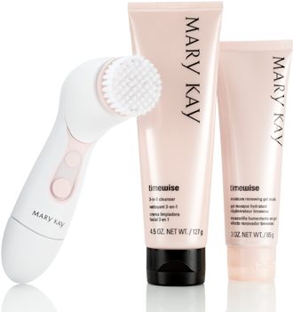 "still Cleansing By Hand There's A Lot You're Missing - Mary Kay Cleanser And Skinvigorate Brush (345x460), Png Download