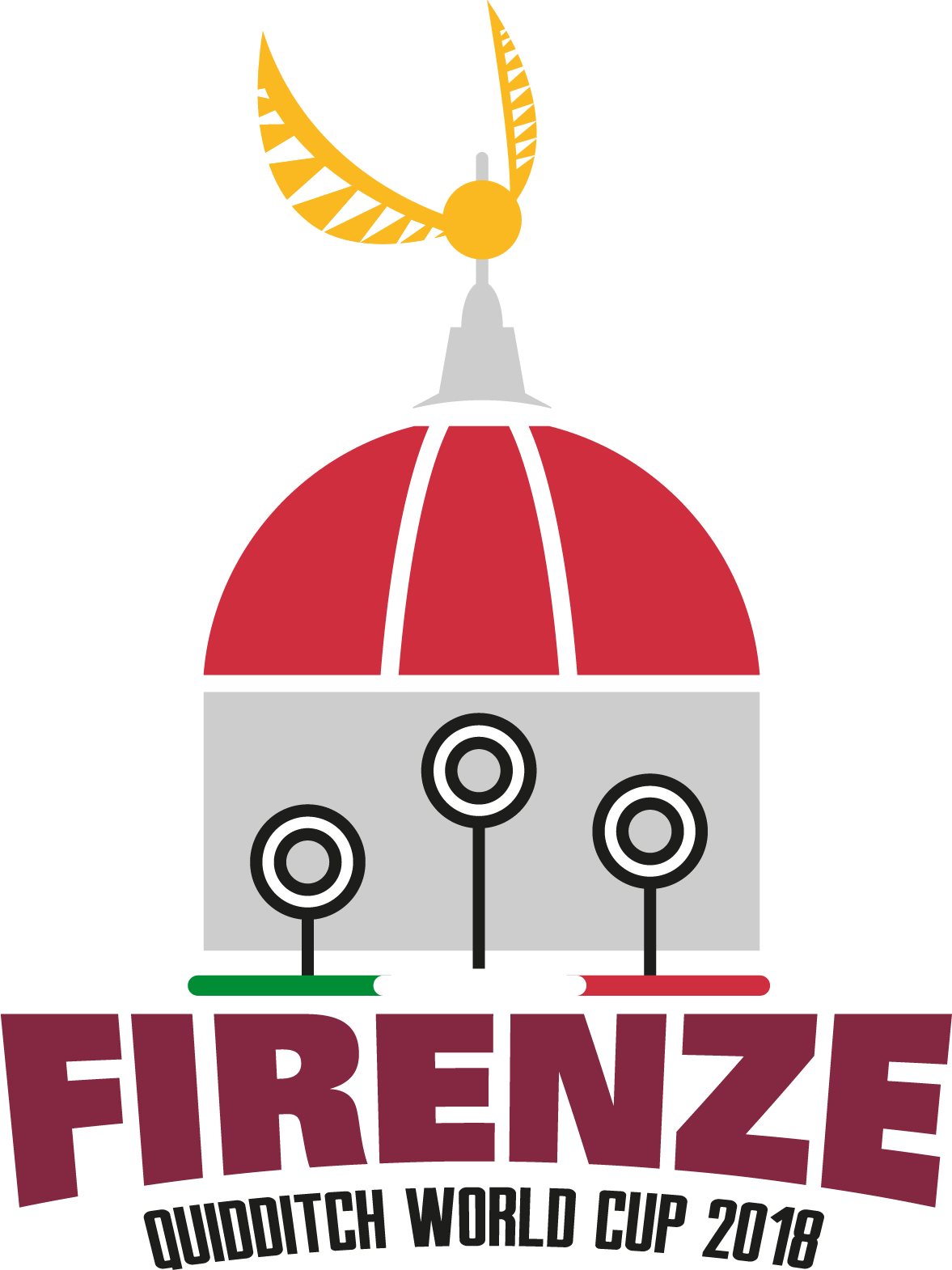 Logo Quidditch Firenze - Graphic Design (1177x1570), Png Download