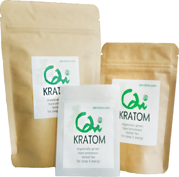 Buy Qi Kratom Herbal Tea (600x592), Png Download