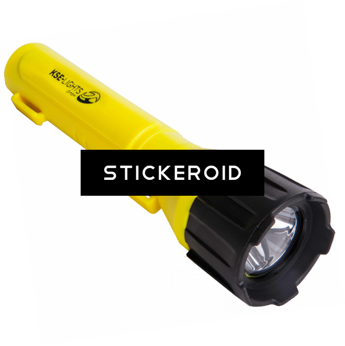 Flashlight (676x677), Png Download