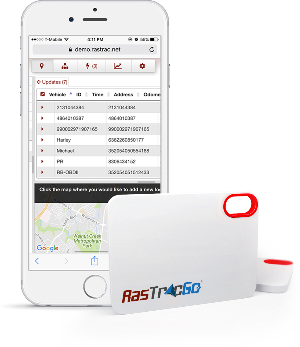 New Location Tracking Option With Rastracgo (974x1127), Png Download