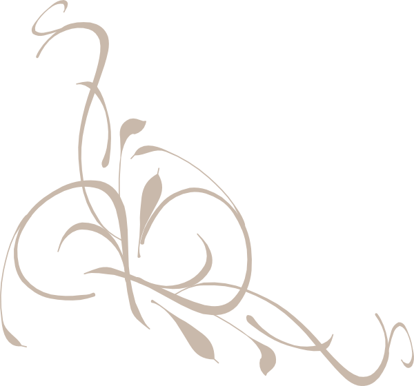 Floral Swirl Svg Clip Arts 600 X 560 Px (600x560), Png Download