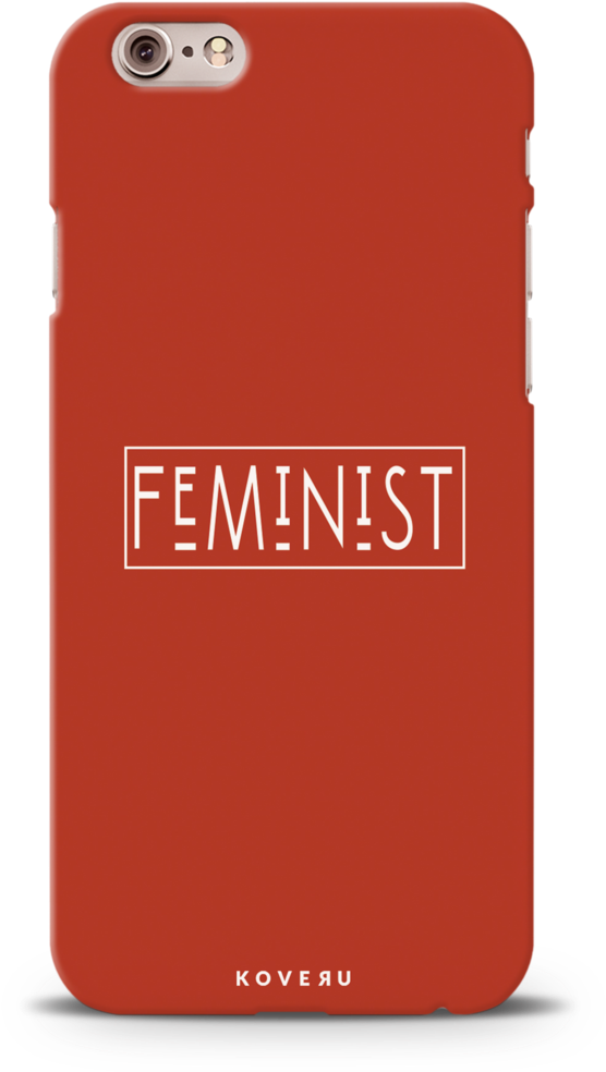 Feminist Cover Case For Iphone 6/6s (1024x1024), Png Download