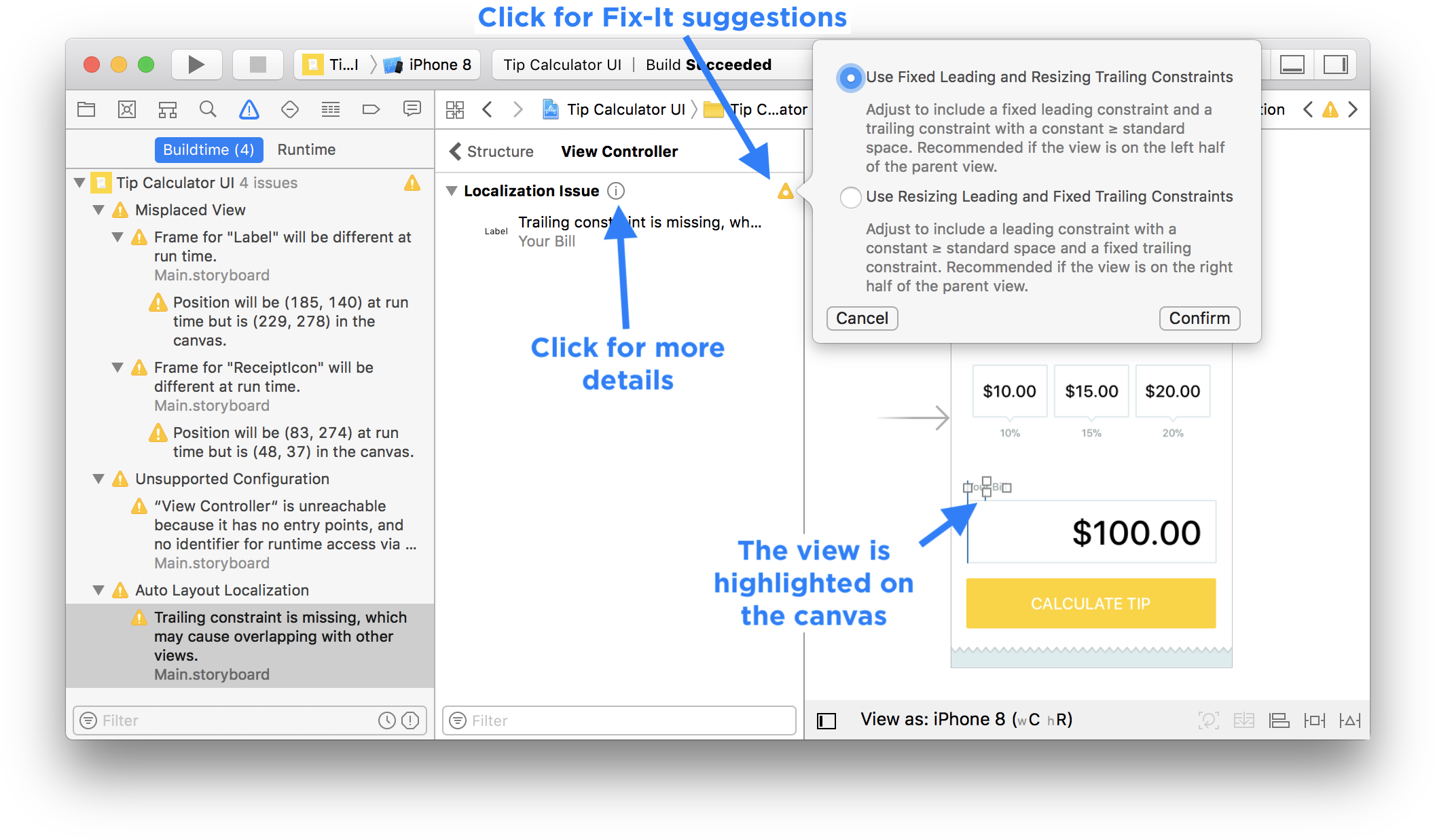 Hidden Error Panel Auto Layout Fix It Suggestions (2144x1256), Png Download