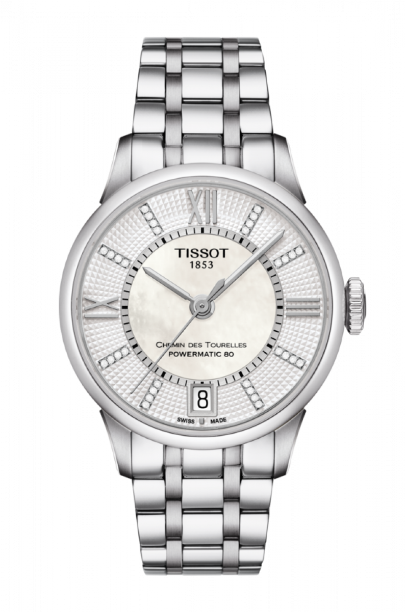 Tissot Chemin Des Tourelles Powermatic 80 Lady (1200x1200), Png Download