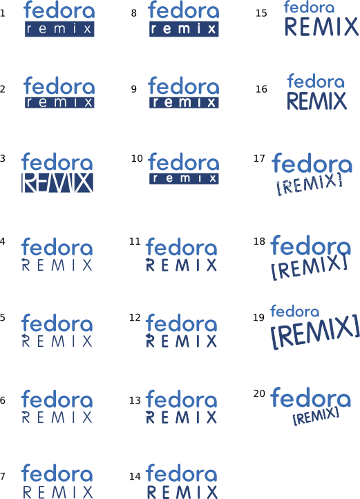 Fedora Logo Drafts Mizmo (521x722), Png Download