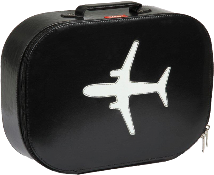 Bakker M/w Love Suitcase Airplane (960x720), Png Download