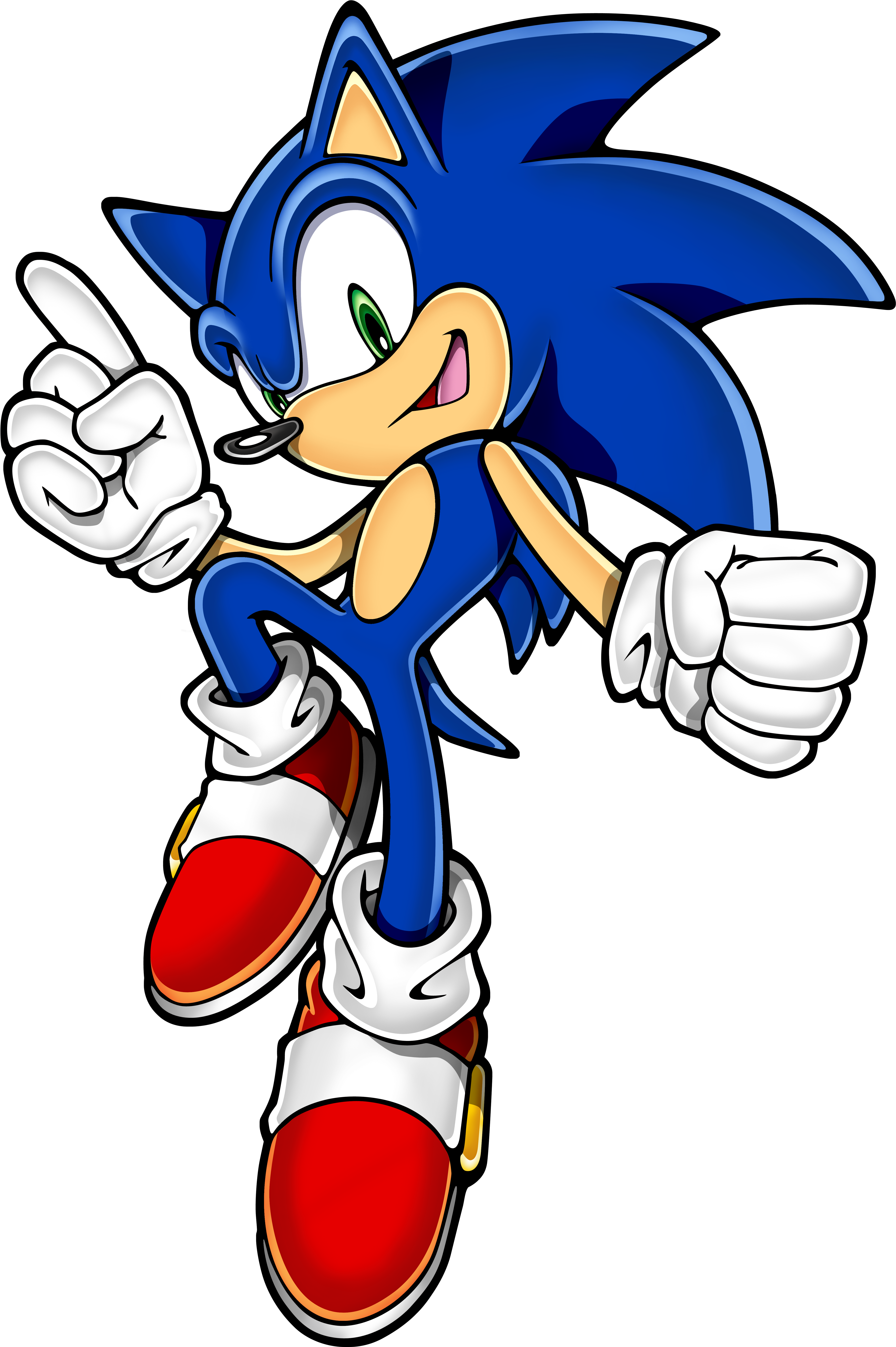 Rush2 Sonic (5142x7465), Png Download