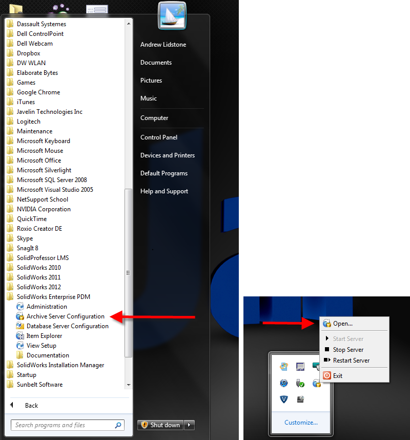 In The Archive Server Configuration Tool Go To Tools (800x858), Png Download