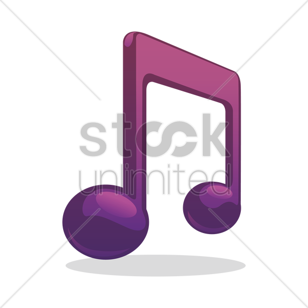 Musical Note Vector Image (600x600), Png Download