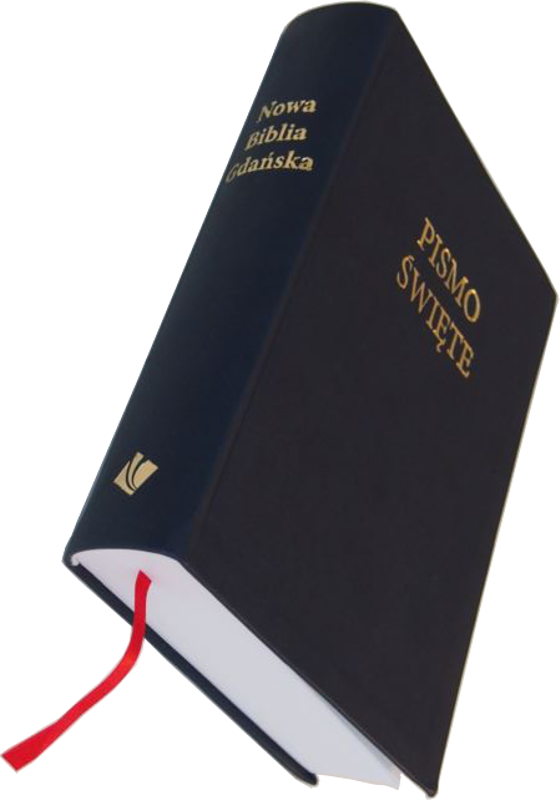 Biblia Gdańska Nbg Miękka Eko-skóra Granat (560x800), Png Download