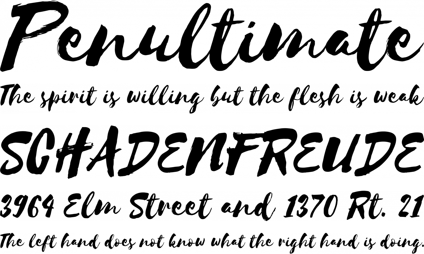 Selima Font Phrases (1440x863), Png Download