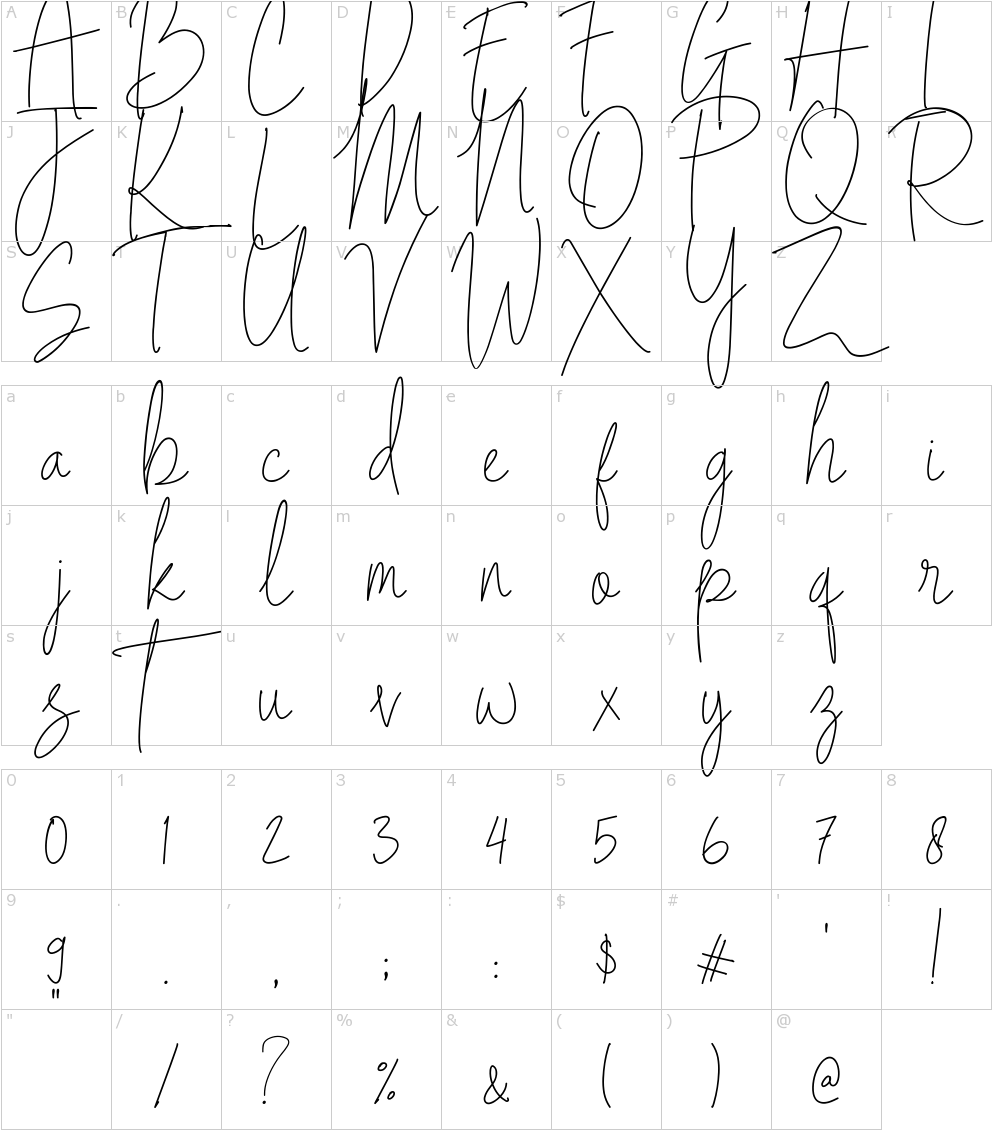 Font Characters (1000x1150), Png Download