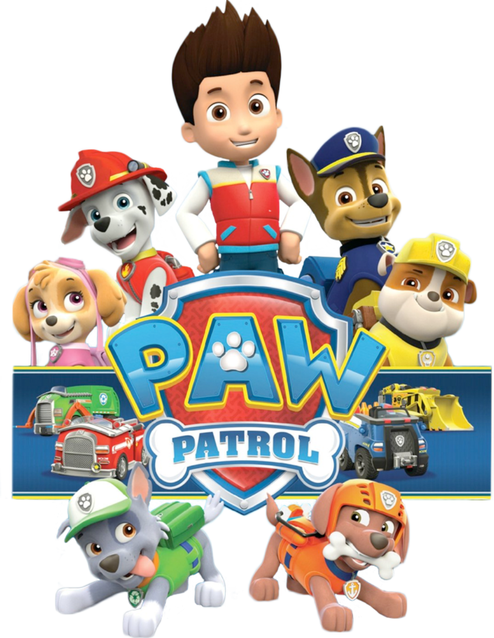Marshall Paw Patrol Png (1000x1291), Png Download