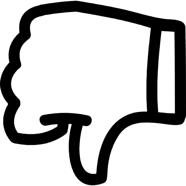 Dislike Png (626x626), Png Download