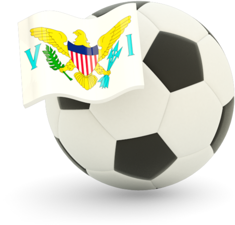 Football With Flag (640x480), Png Download
