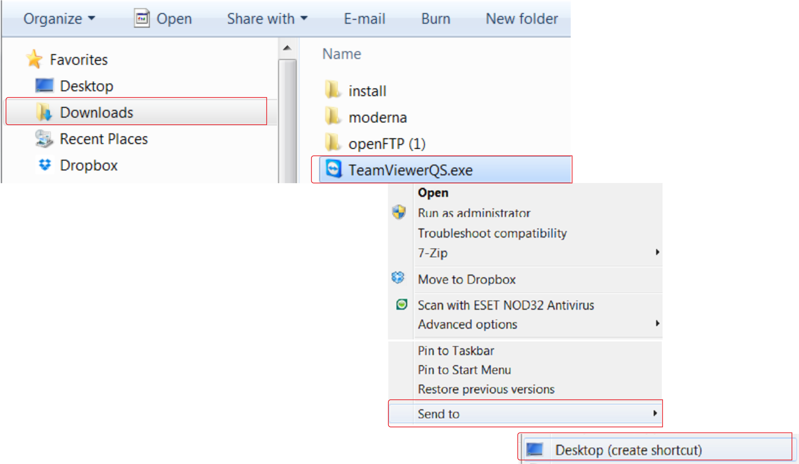 3) For Easier Access, Create A Shortcut Icon On Desktop (2567x1492), Png Download