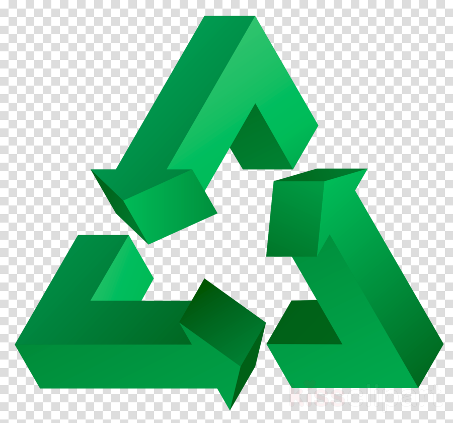 Recycle Icon 3d Clipart Logo Recycling Symbol (900x840), Png Download