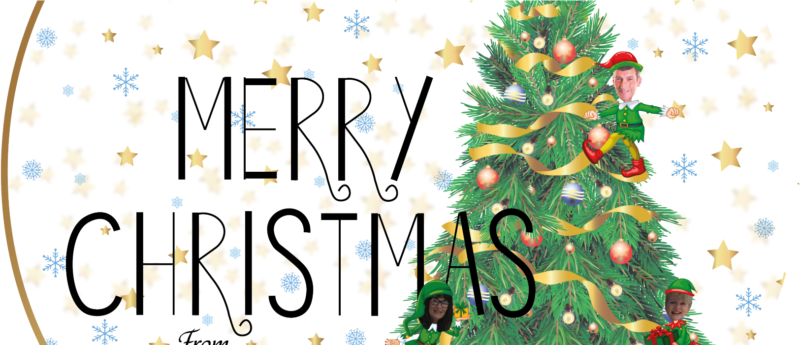 Merry Christmas (1700x700), Png Download