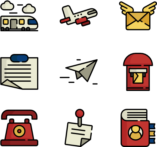 Post Office (600x564), Png Download