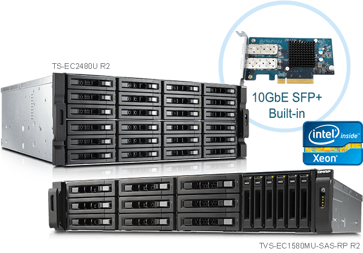 Tvs Ecx80u Sas R2 And Ts Ecx80u R2 Nas Series (980x511), Png Download