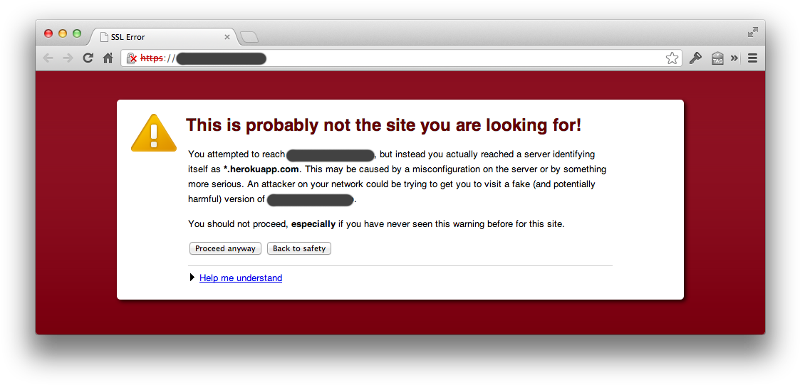 Your Connection Is Not Private (1138x556), Png Download