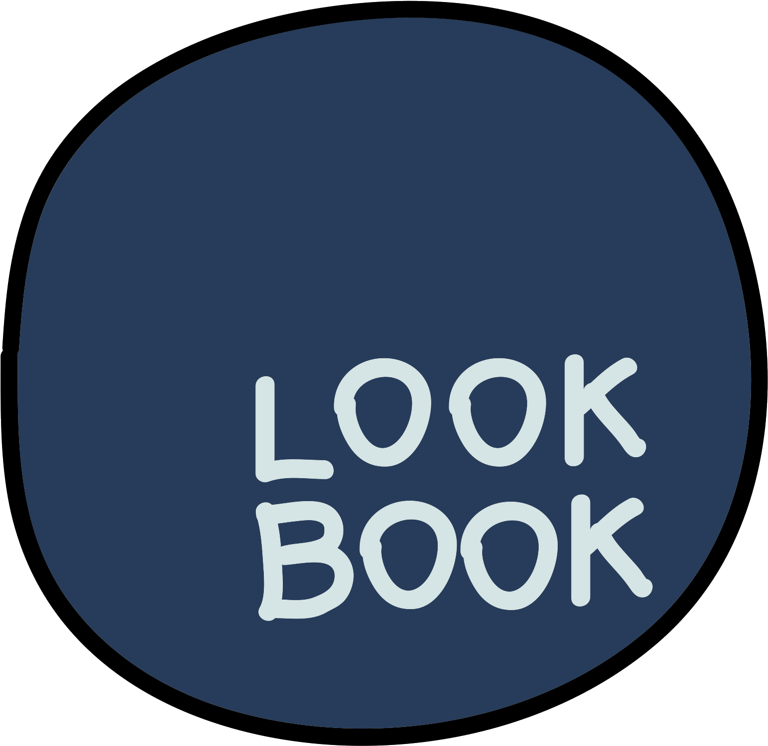 Look Book Icon (1600x1600), Png Download
