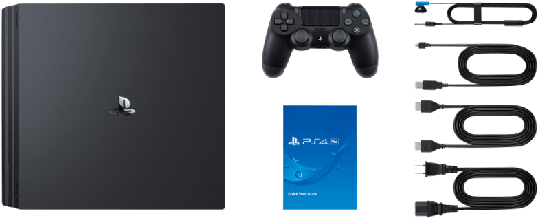 Sony Playstation 4 Pro 1tb 53156 2174053 (786x587), Png Download