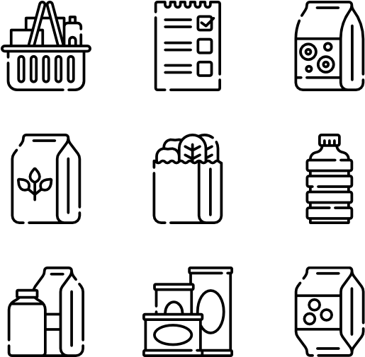 Grocery (600x564), Png Download