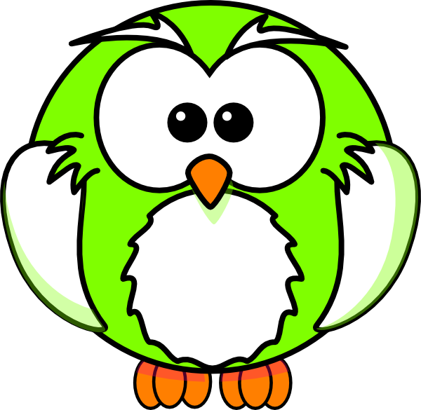 How To Set Use Light Green Owl Icon Png (600x585), Png Download
