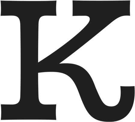 The Grown Up Version Of The “k” This Is A Great Example (2074x884), Png Download