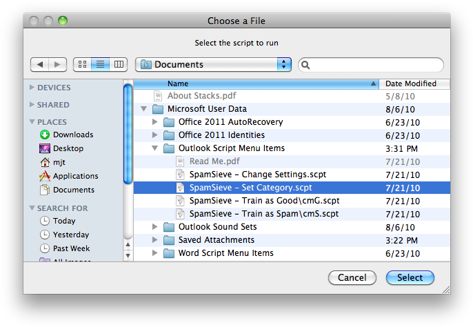 Outlook Choose Script (699x487), Png Download
